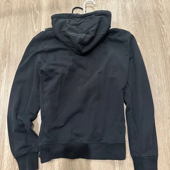 Helmut Lang Black Graphic Hoodie - Picture 2 of 5